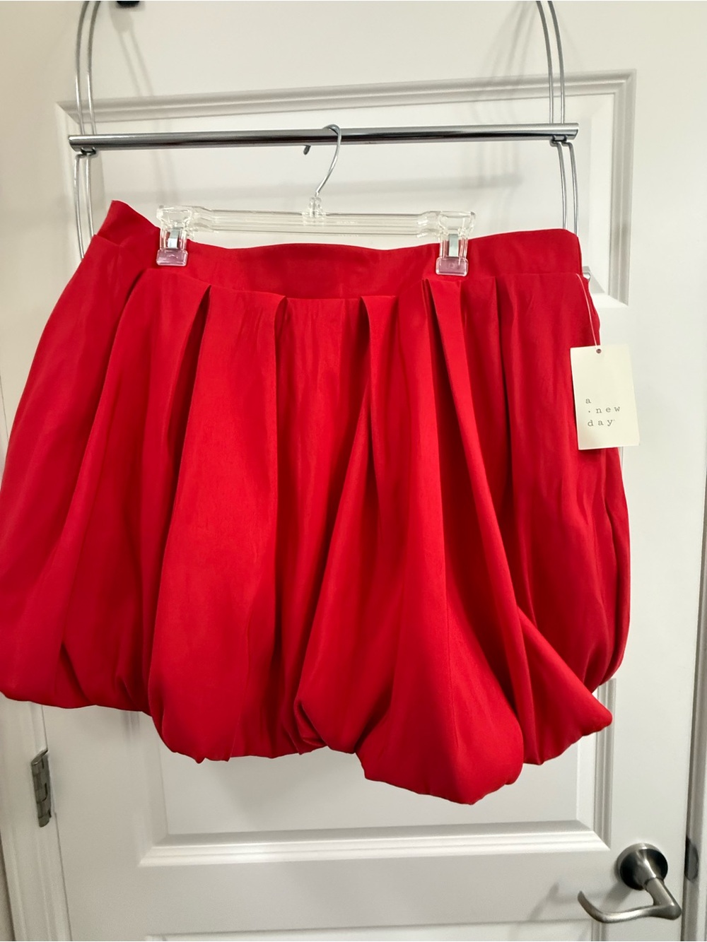 a new day Red Bubble A-Line Skirt